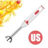 Hand Stick Handheld Immersion Blender Food Food Complementary Cooking Stick Grinder Electric Machine Vegetable Mixer - China - Red US Plug