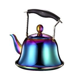 Whistling Kettle For Gas Stove Bouilloire 2l Stainless Steel Whistle Teabottle|water Kettle - colorful