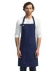 Unisex Calibre Heavy Cotton Canvas Bib Apron - BLACK - OS - NAVY - OS