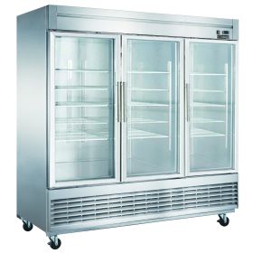 D83R-GS3  Commercial Upright Reach-in Refrigerator made by stainless steel