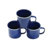 24 Piece Dinnerware Enamel Set