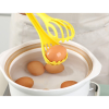 1pc; Multifunctional 3-in-1 Egg Whisk Food Holder Noodle Holder Baking Tool Egg Stirrer Manual Whisk 1 Pack 11.02''×2.76'' - Green