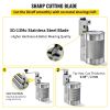 Home Or Commercial Manual Grain Mill Stainless Steel Manual Coffee Grinder And Can Opener Manual Jar Lid Gripper Tools - Silver A - Food Mills