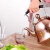 Whistling Kettle For Gas Stove Bouilloire 2l Stainless Steel Whistle Teabottle|water Kettle - gold