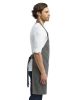 Unisex Calibre Heavy Cotton Canvas Bib Apron - BLACK - OS - DARK GREY - OS