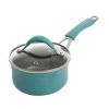 Frontier Speckle Aluminum 10-Piece Cookware Set, Turquoise - Red