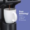 FlexBrew Trio Coffee Maker, Single Serve or 12 Cups, Black, New, 49904F - Black