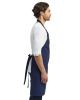 Unisex Calibre Heavy Cotton Canvas Bib Apron - BLACK - OS - NAVY - OS