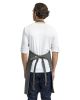 Unisex Calibre Heavy Cotton Canvas Bib Apron - BLACK - OS - DARK GREY - OS